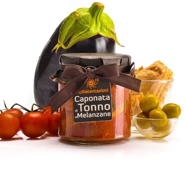 Caponata di tonno e melanzane