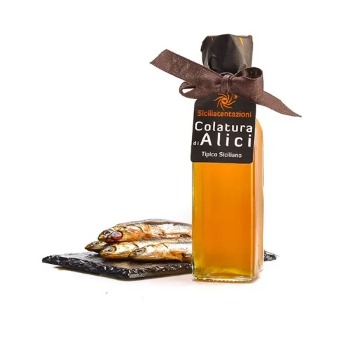 Colatura di alici in bottiglia