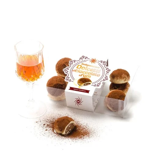 Dolcetti al cioccolato di Sicilia e rum