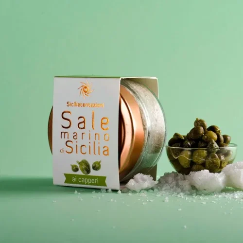 Sale marino di Sicilia al cappero