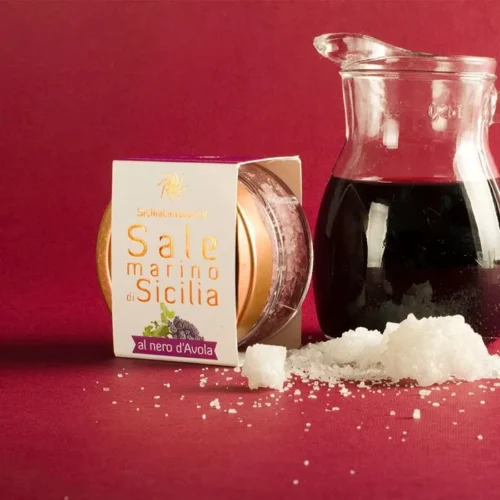 Sale marino di Sicilia al Nero d'Avola